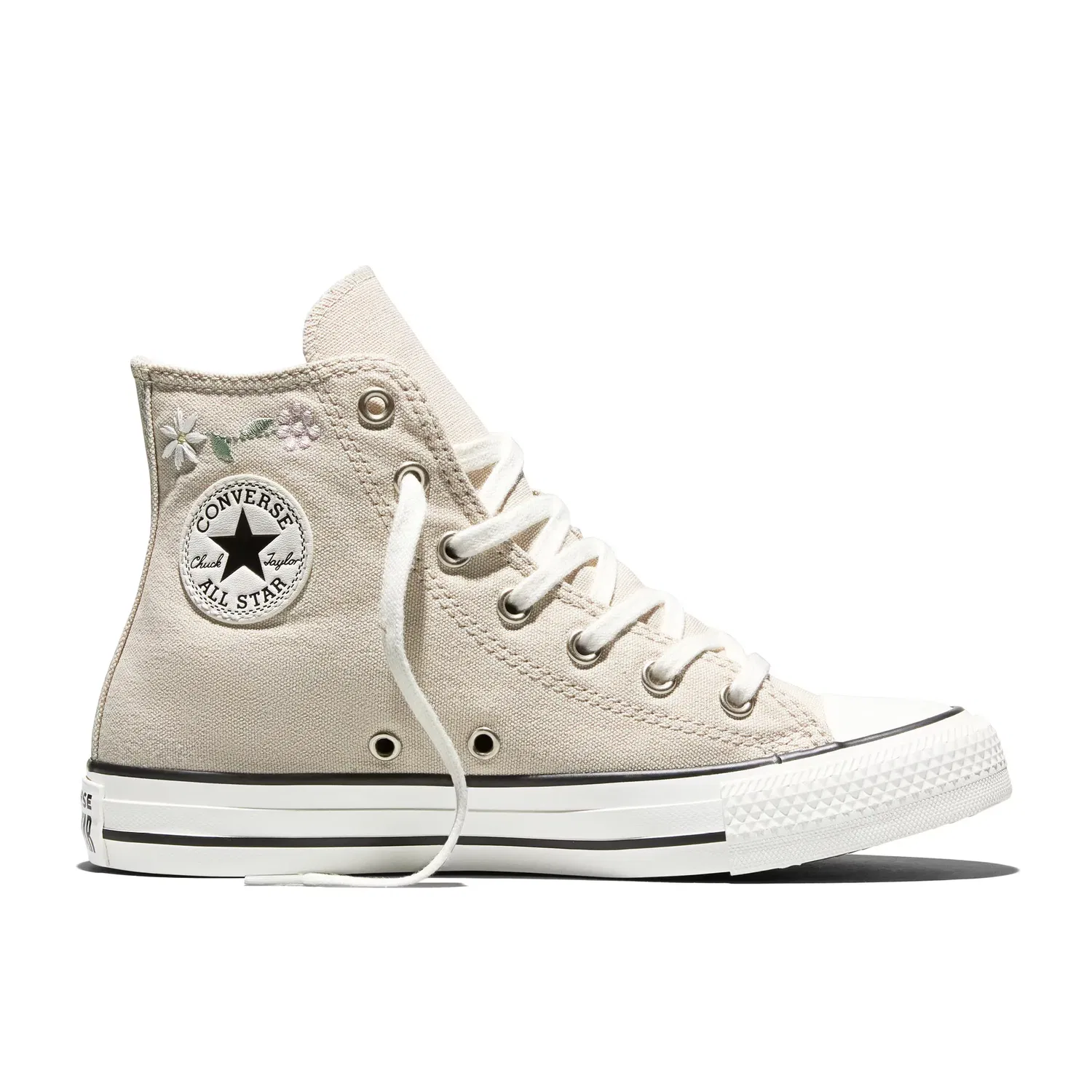Детские кроссовки для мальчиков с цветочным принтом Chuck Taylor All Star Blooming Flowers Converse, Natural