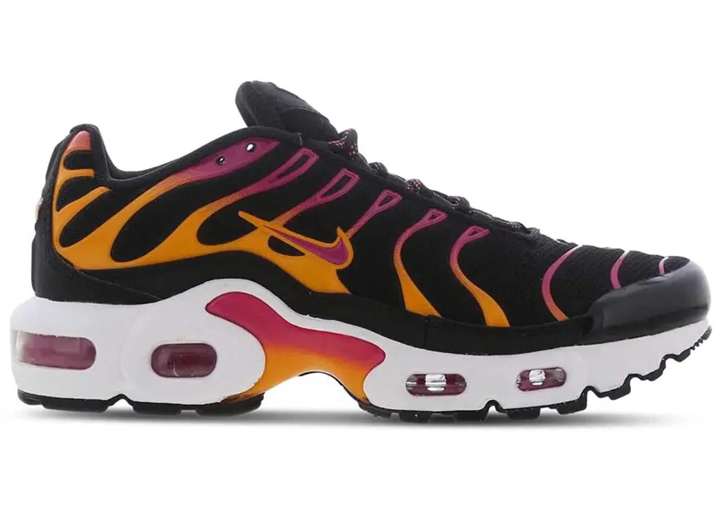 Детские кроссовки Lifestyle Nike Air Max Plus, Black/Kumquat/White/Active Pink