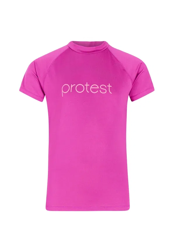Рашгард с принтом Prtsenna Jr Protest, Punch Pink, розовый