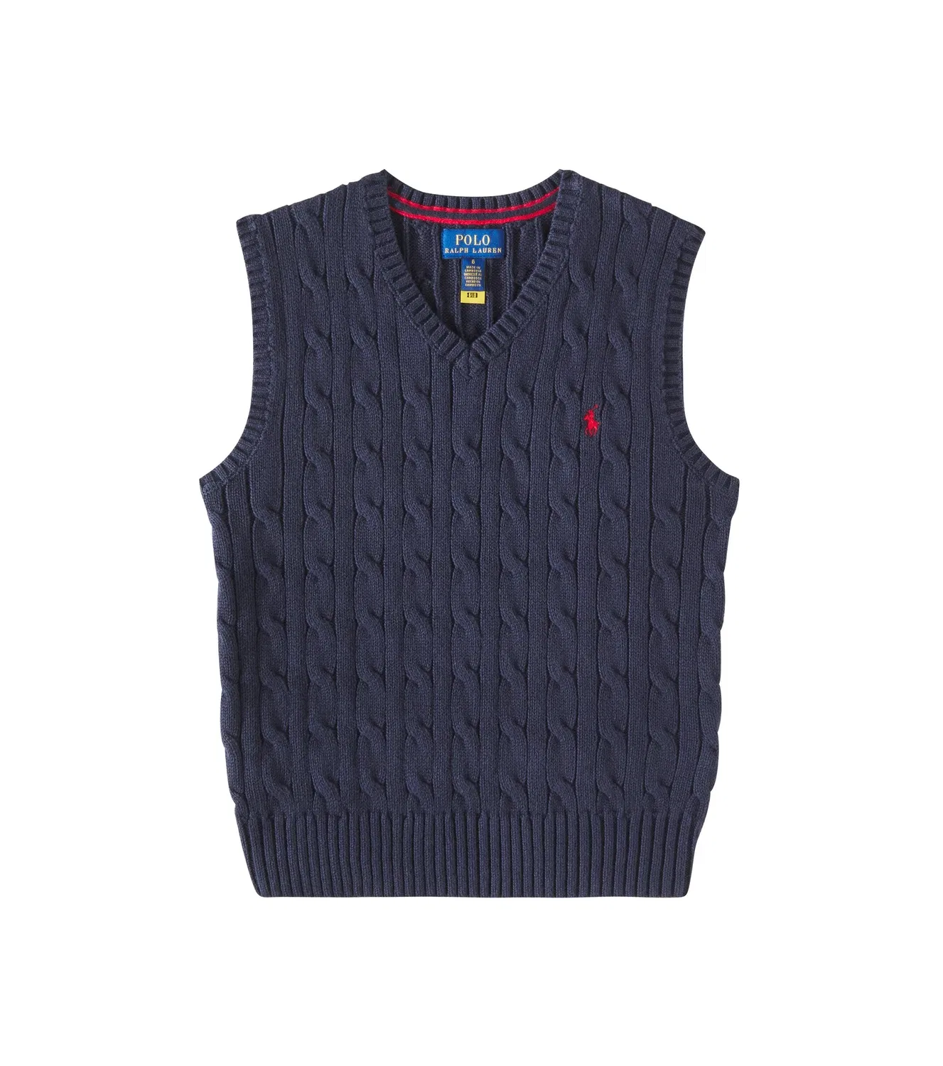 Жилет хлопковый Polo Ralph Lauren Kids, синий