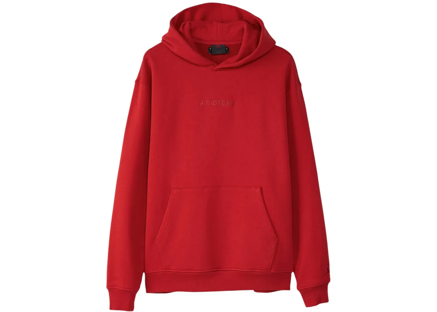 Мужская худи Nike Air Jordan Wordmark Fleece Hoodie, Mystic Red