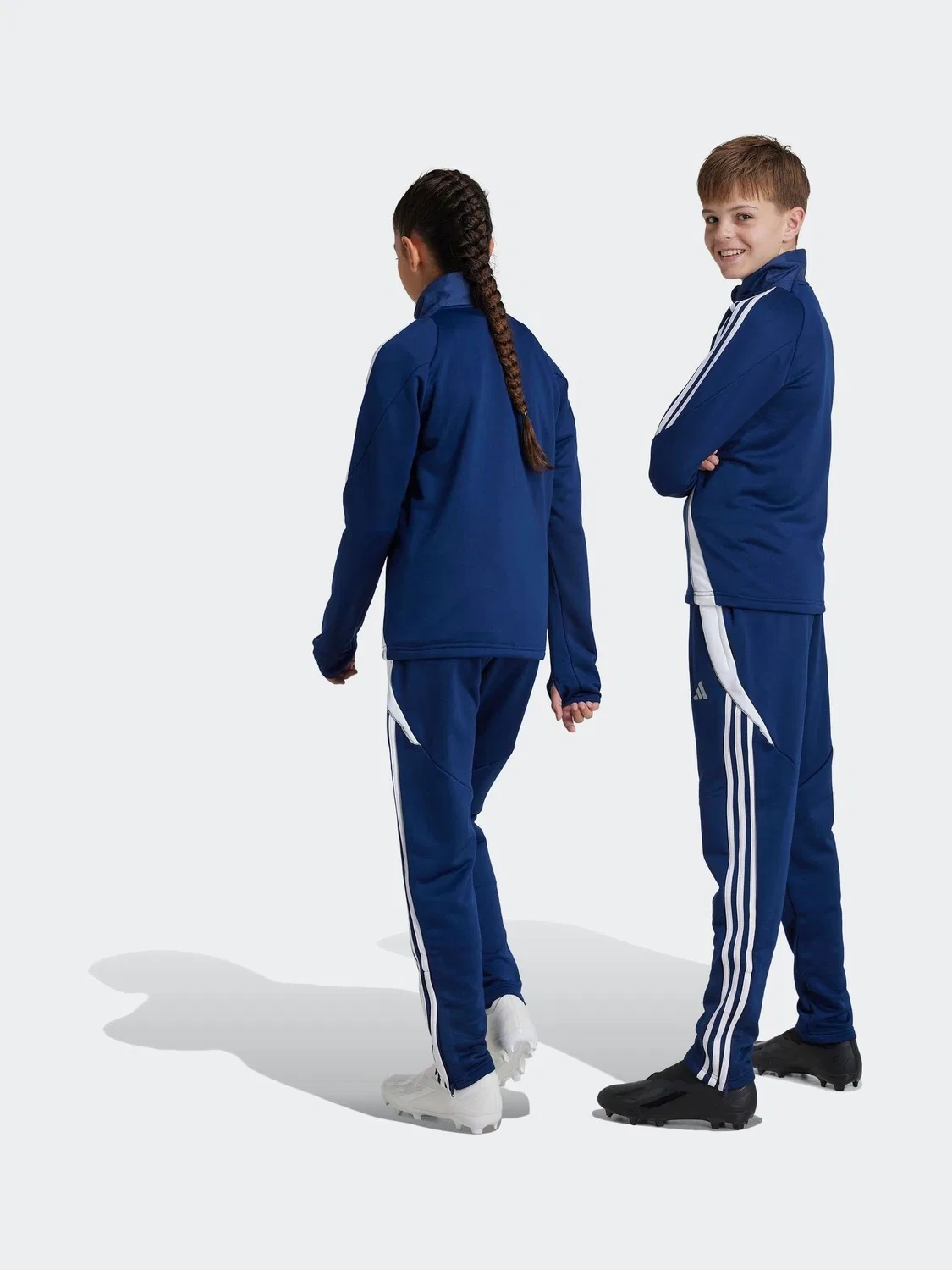 Джоггеры Tiro 24 Winterized adidas, синий — фото 2