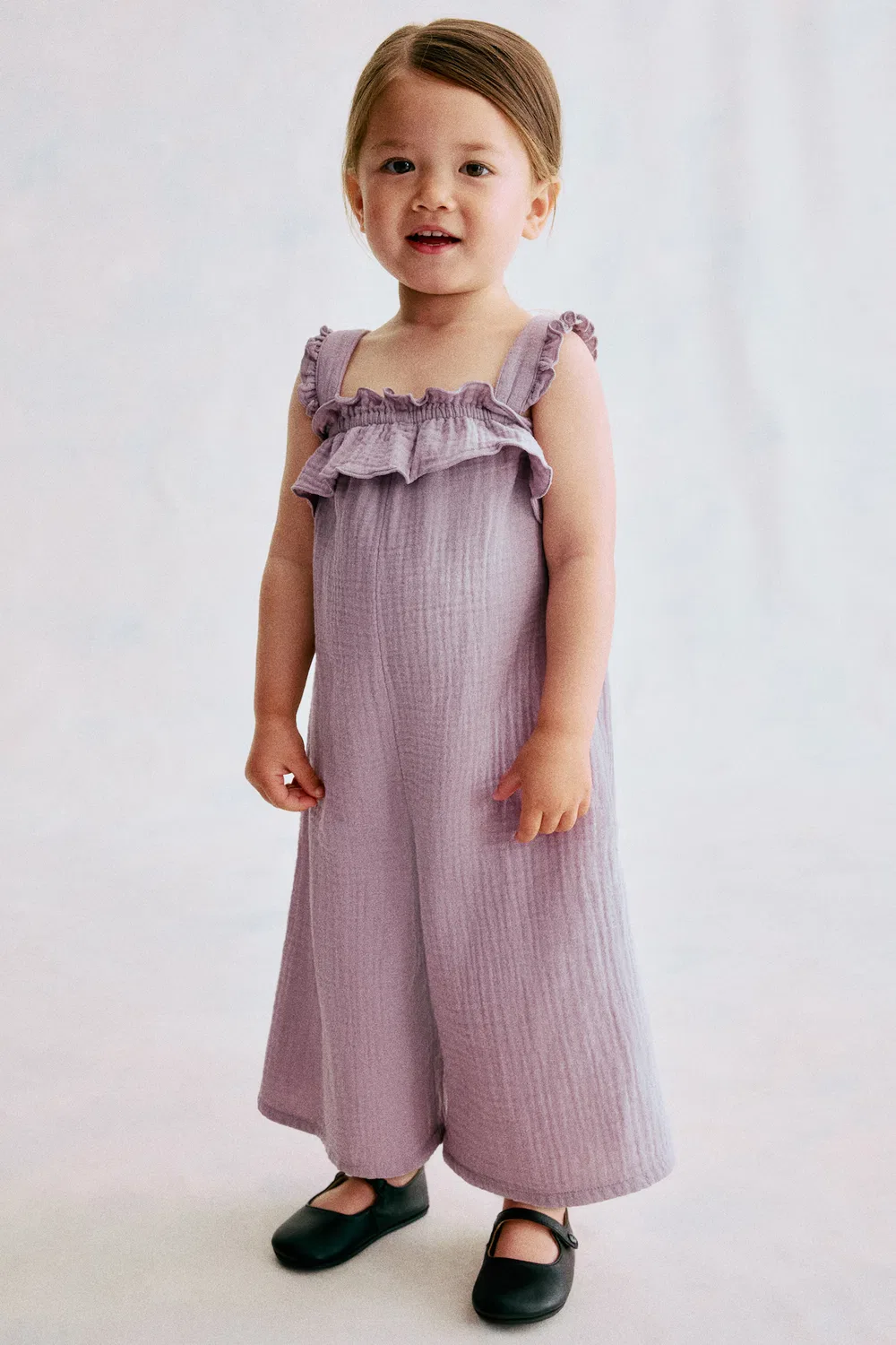 Комбинезон из хлопчатобумажной муслиновой ткани H&M, Helllila