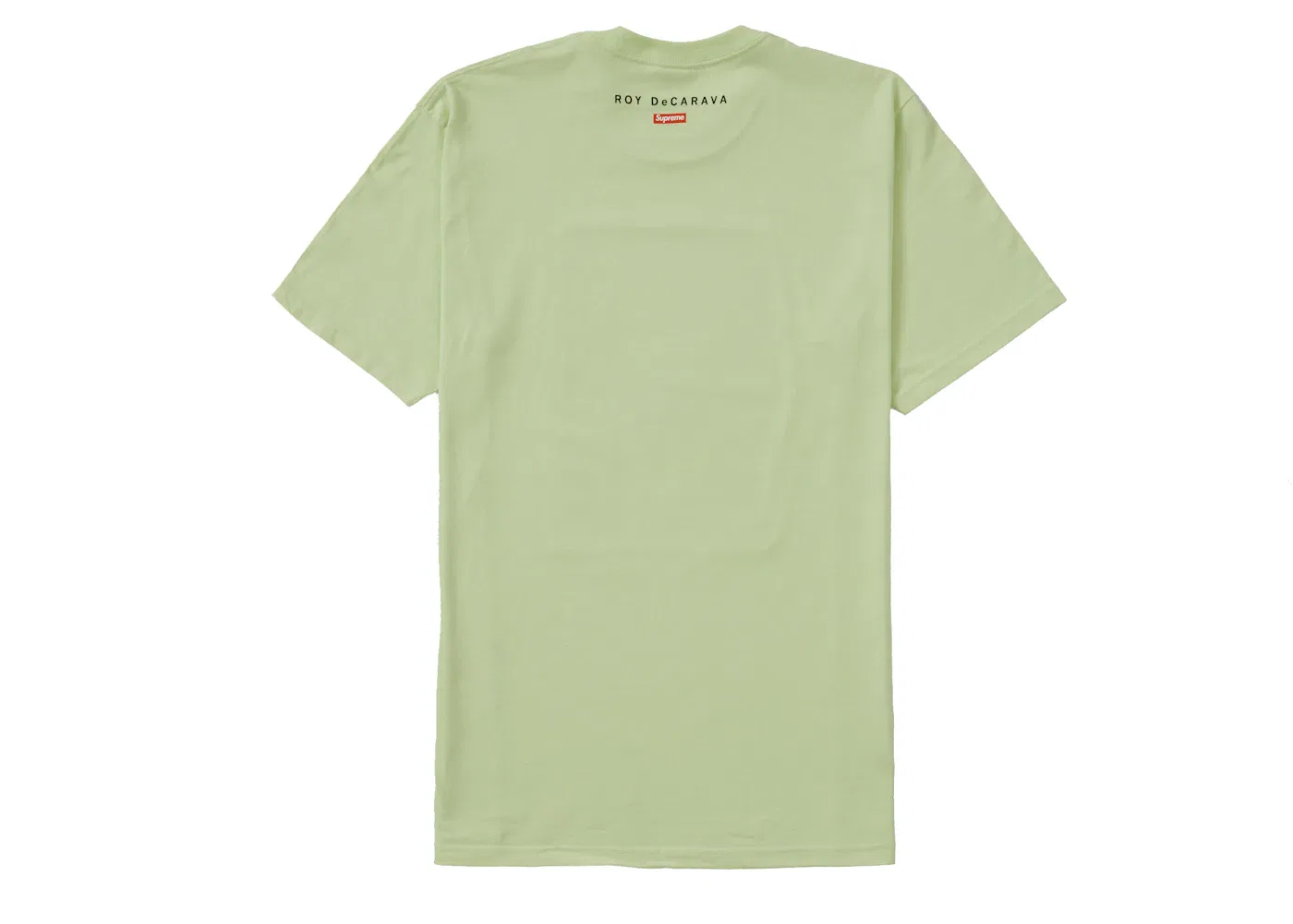 Мужская футболка с принтом Supreme Roy DeCarava Malcolm X Tee, Pale Mint — фото 2