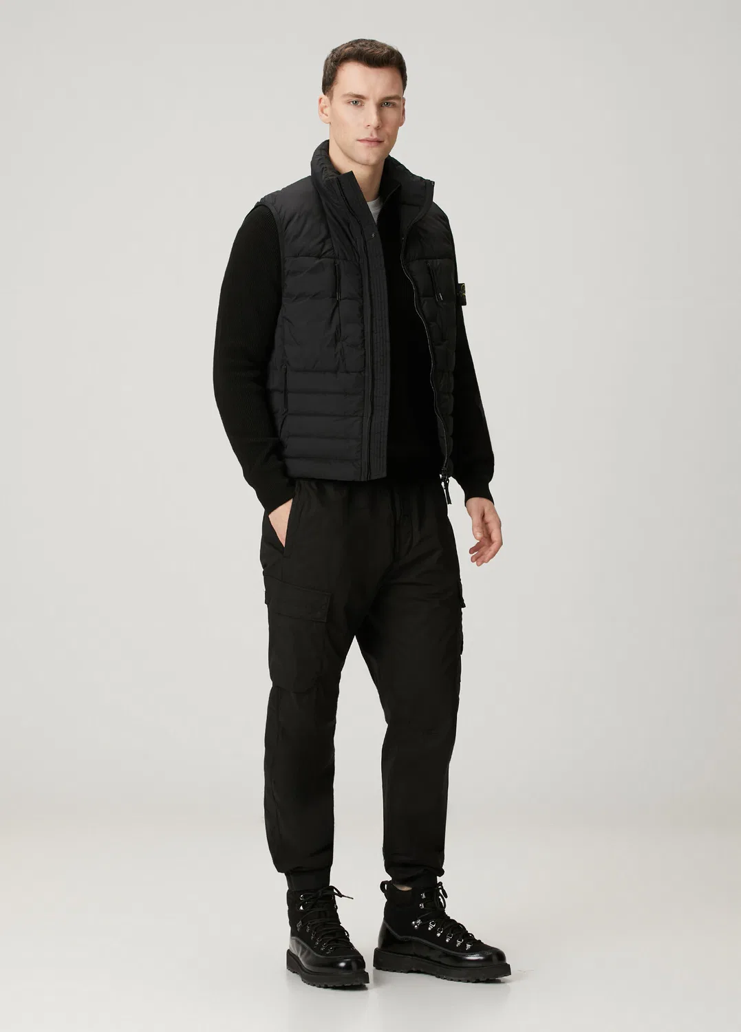 Жилет Stone Island, черный — фото 2