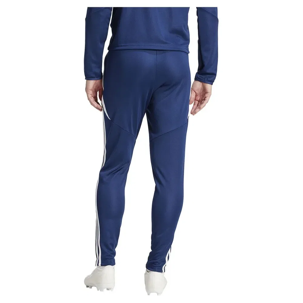 Женские спортивные штаны с флисом Adidas Tiro24, Blue — фото 2