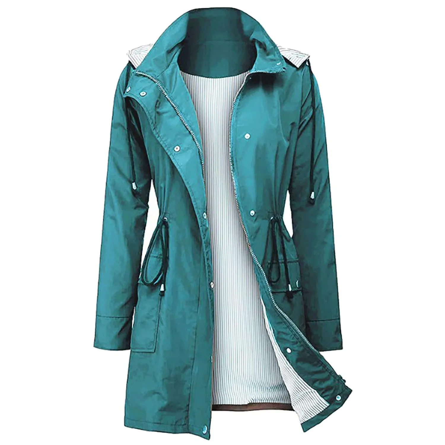 Женская ветровка с принтом Windbreaker Jacket, Verde