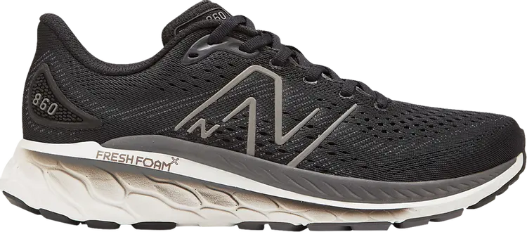 Кроссовки New Balance Fresh Foam X 860v13 'Black Magnet', черный — фото 2