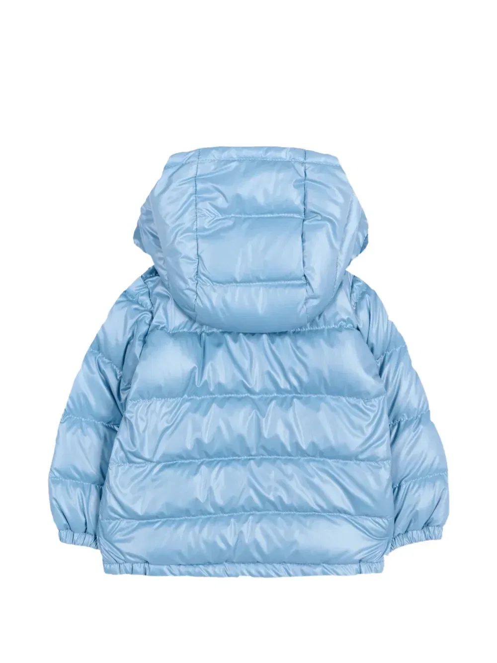 Стеганая куртка Icarus с капюшоном Moncler Enfant, синий — фото 2