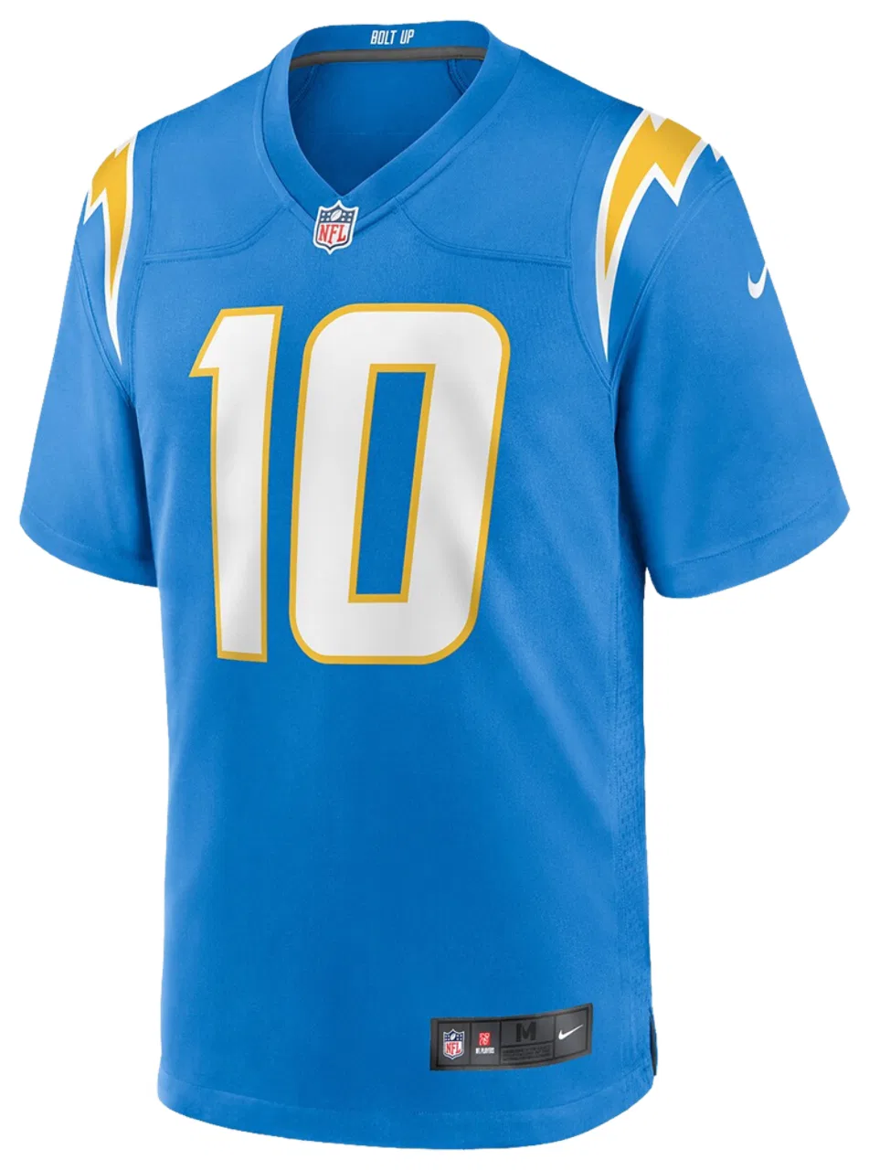 Мужская футболка с длинным рукавом Nike Chargers Game Day Jersey, Nike, Blue Blue — фото 2