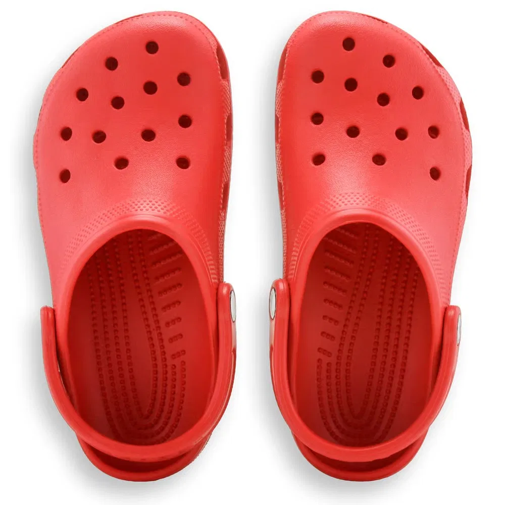 Классические детские сабо Crocs, Varsity Red — фото 4