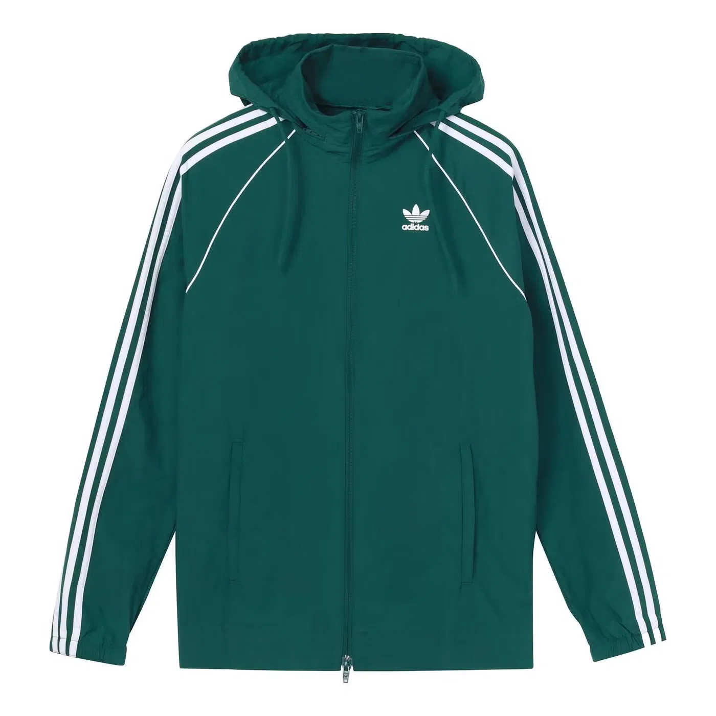 Спортивная куртка с контрастными полосами Adidas, разноцветная