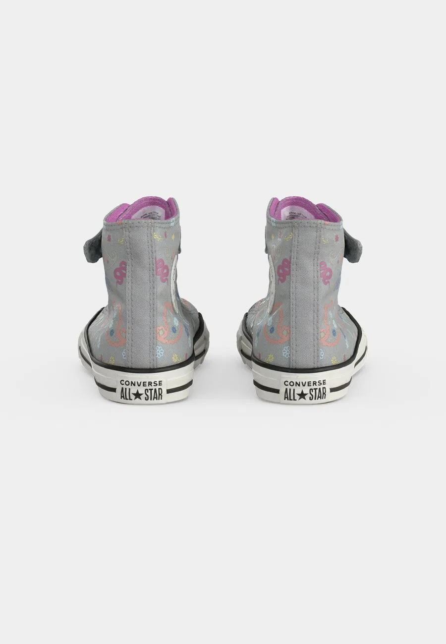 Кроссовки CONVERSE 'CTAS 1V HI' серого цвета — фото 3
