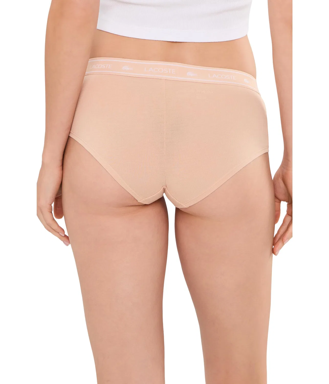 Шорты-слипы Underwear Shorty Lacoste, Biscuit — фото 2