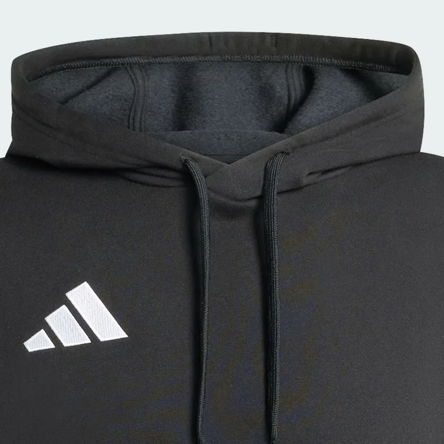 Мужской свитшот с капюшоном adidas, Черный — фото 4