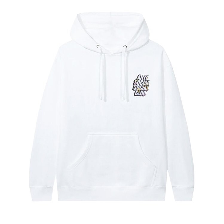 

Худи Anti Social Social Club Drop A Pin Hoodie 'White', белый