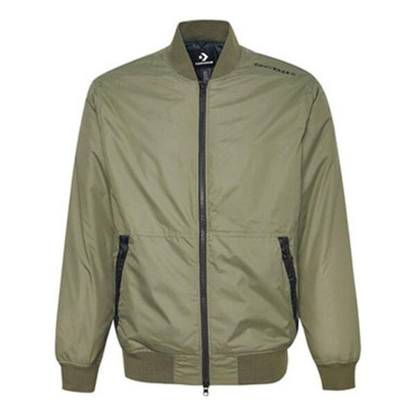 

Куртка utility bomber jacket 'olive green' Converse, зеленый