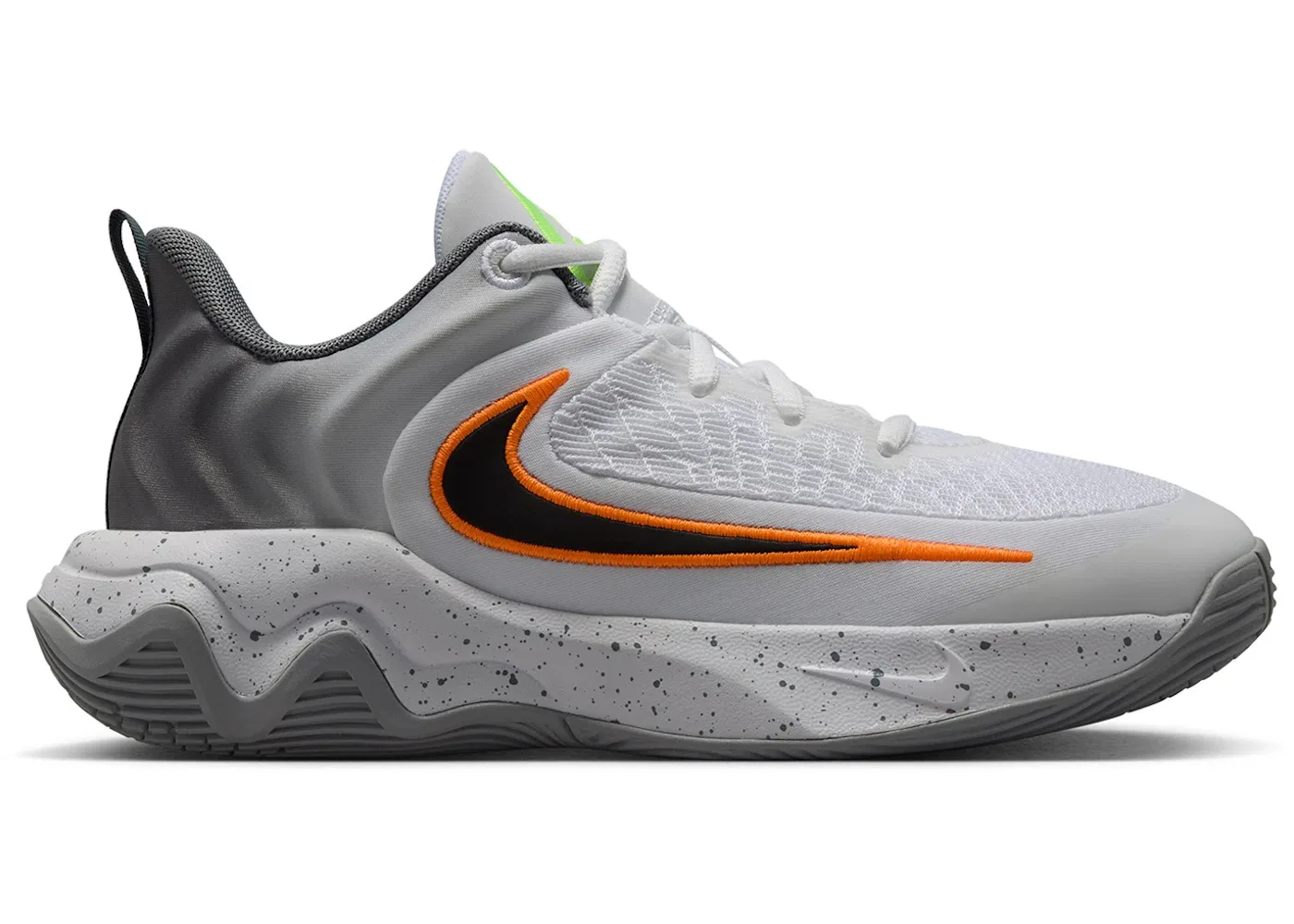 Детские кроссовки для баскетбола Nike Giannis Immortality 4 Nike, White/Volt/Wolf Grey/Black