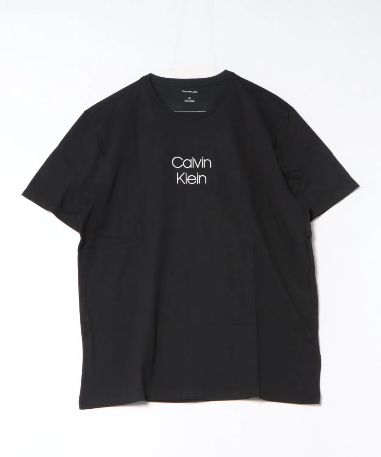 Мужская футболка с графическим принтом Calvin Klein, Black