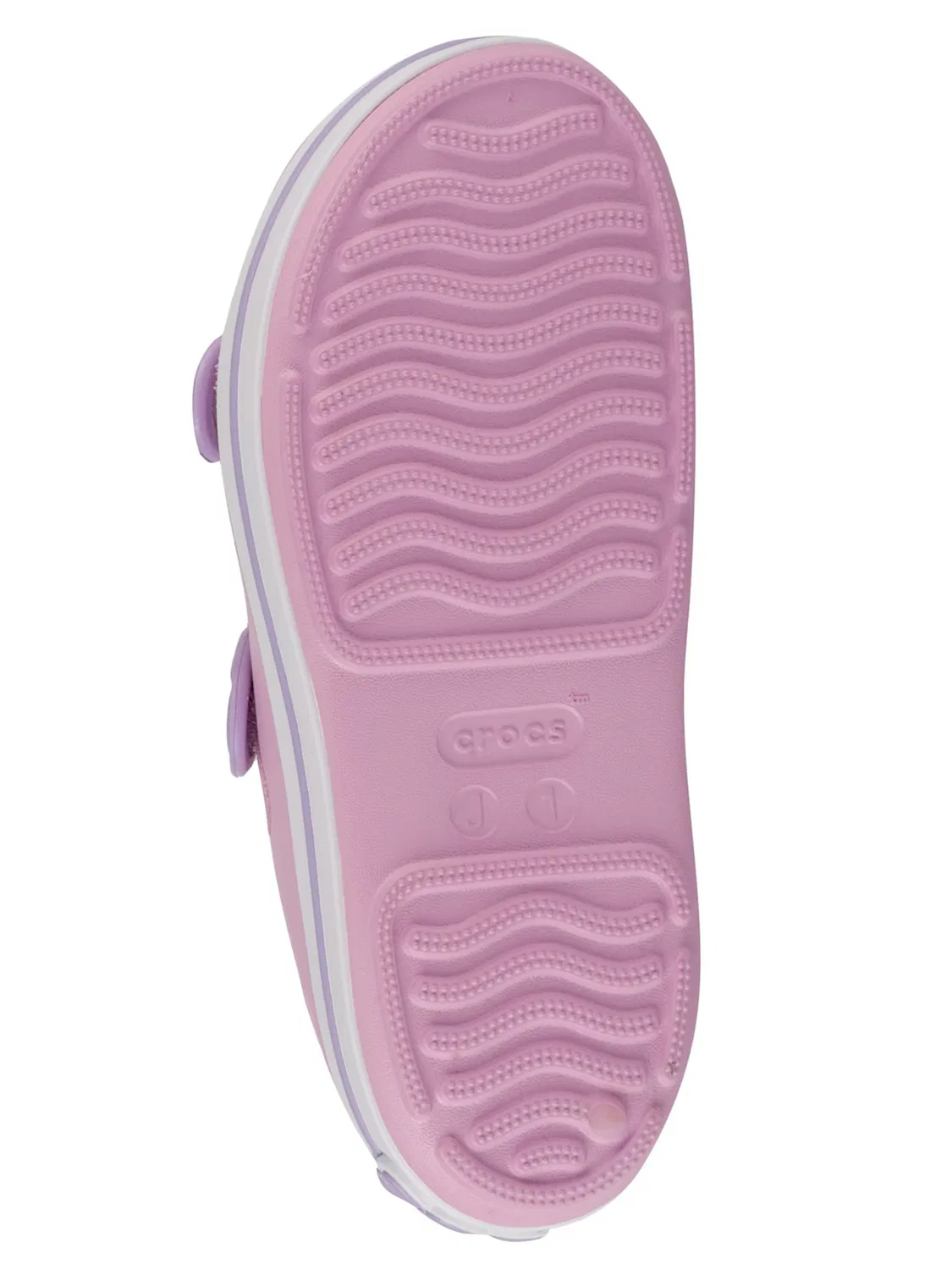 Сандалии Crocs Crocband Cruiser Sandal K розового цвета — фото 3