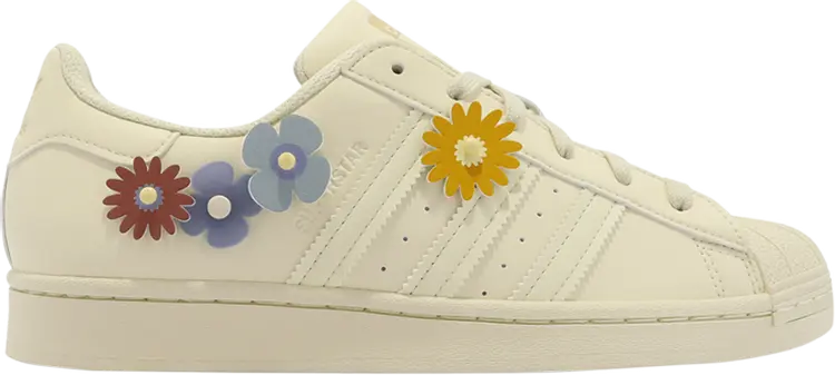 Кроссовки Adidas Wmns Superstar, кремовый