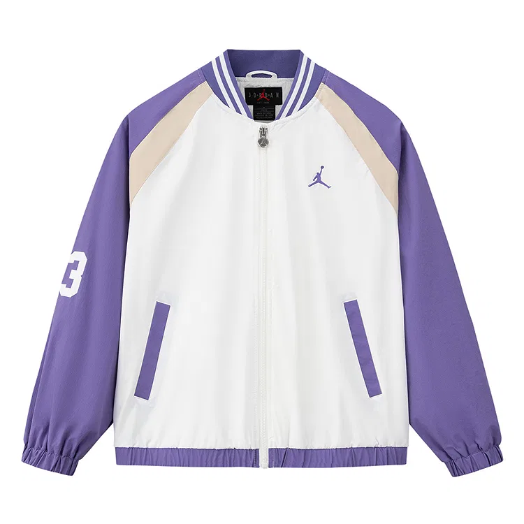 Детская куртка с V-образным вырезом Jordan Grade School Jackets, Black — фото 3