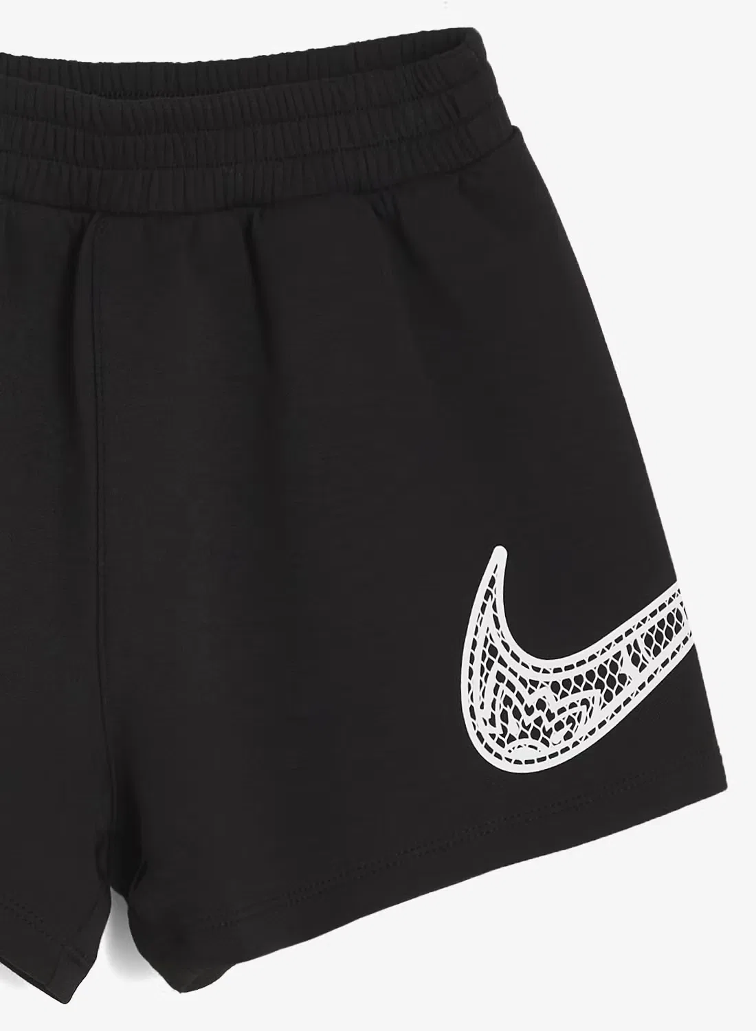 Шорты с завышенной талией Nike, черный — фото 3