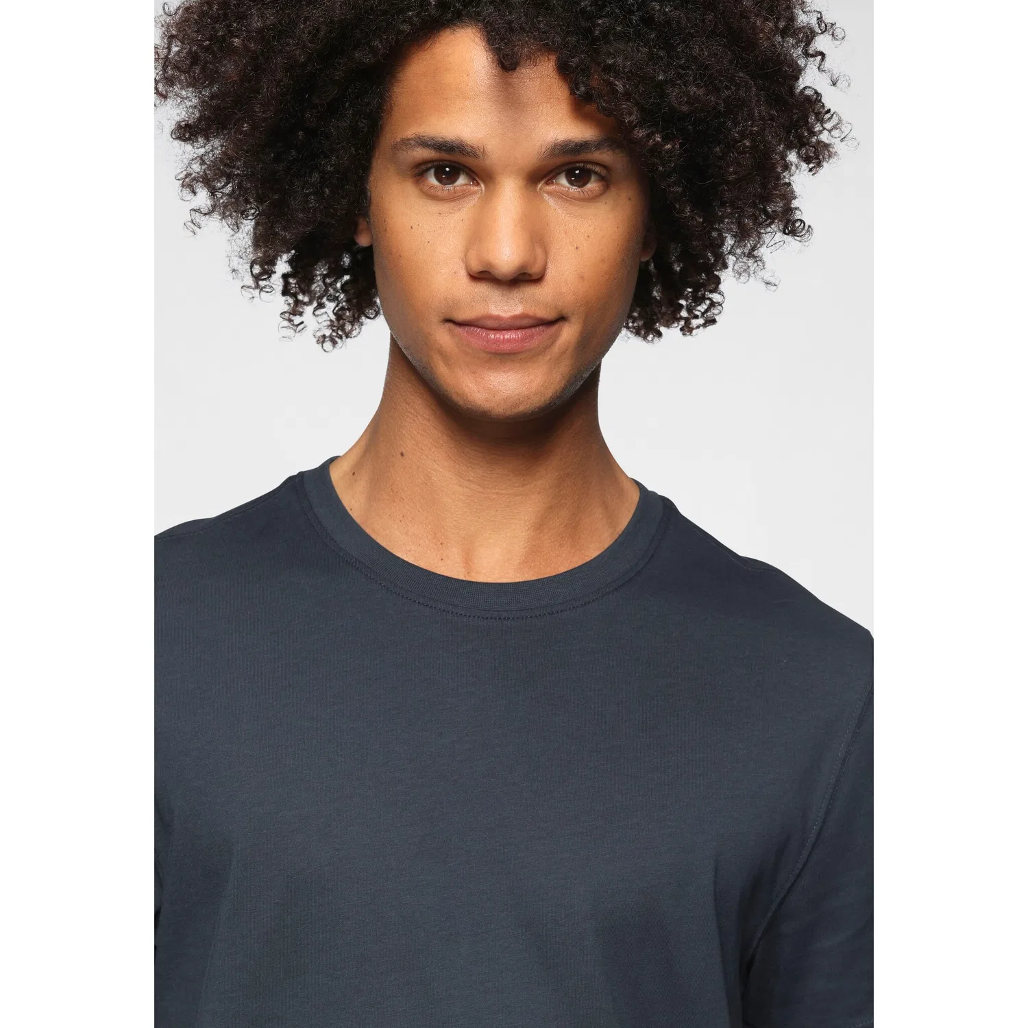 Детская футболка хлопковая OTTO products, Navy Blue — фото 4