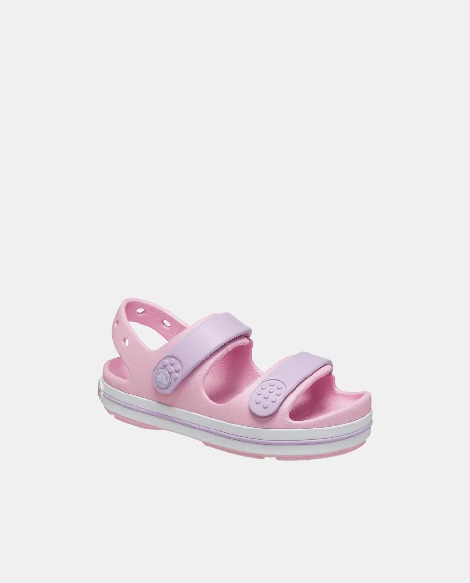 Детские сандалии, Bebés Crocband Cruiser Sandal, Crocs, розовый — фото 4