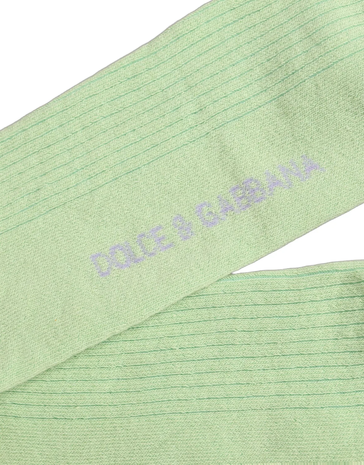 Мужские носки с логотипом, хлопковые, Dolce & Gabbana, Light Green