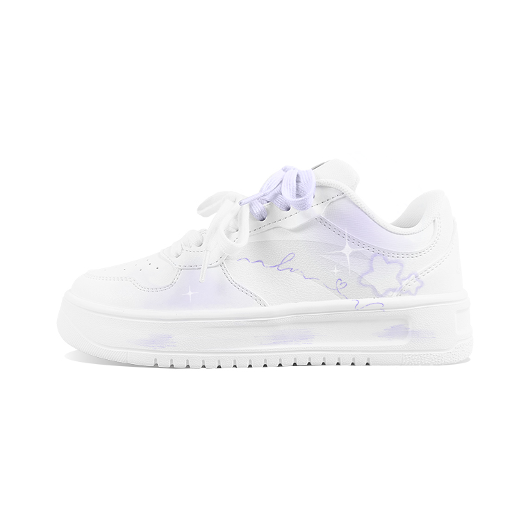 

Расслабленные нескользящие, устойчивые к истиранию, легкие низкие скейтерские кроссовки unisex ANTA, фиолетовый