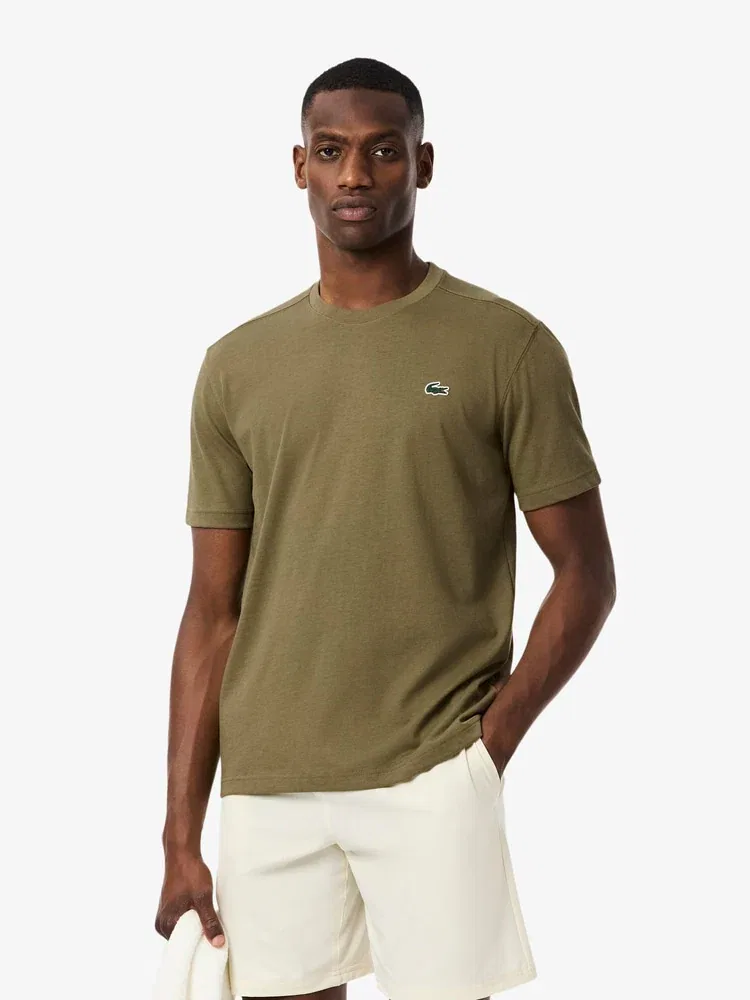 Футболка с длинным рукавом тренировочная LACOSTE TH7618, Khaki