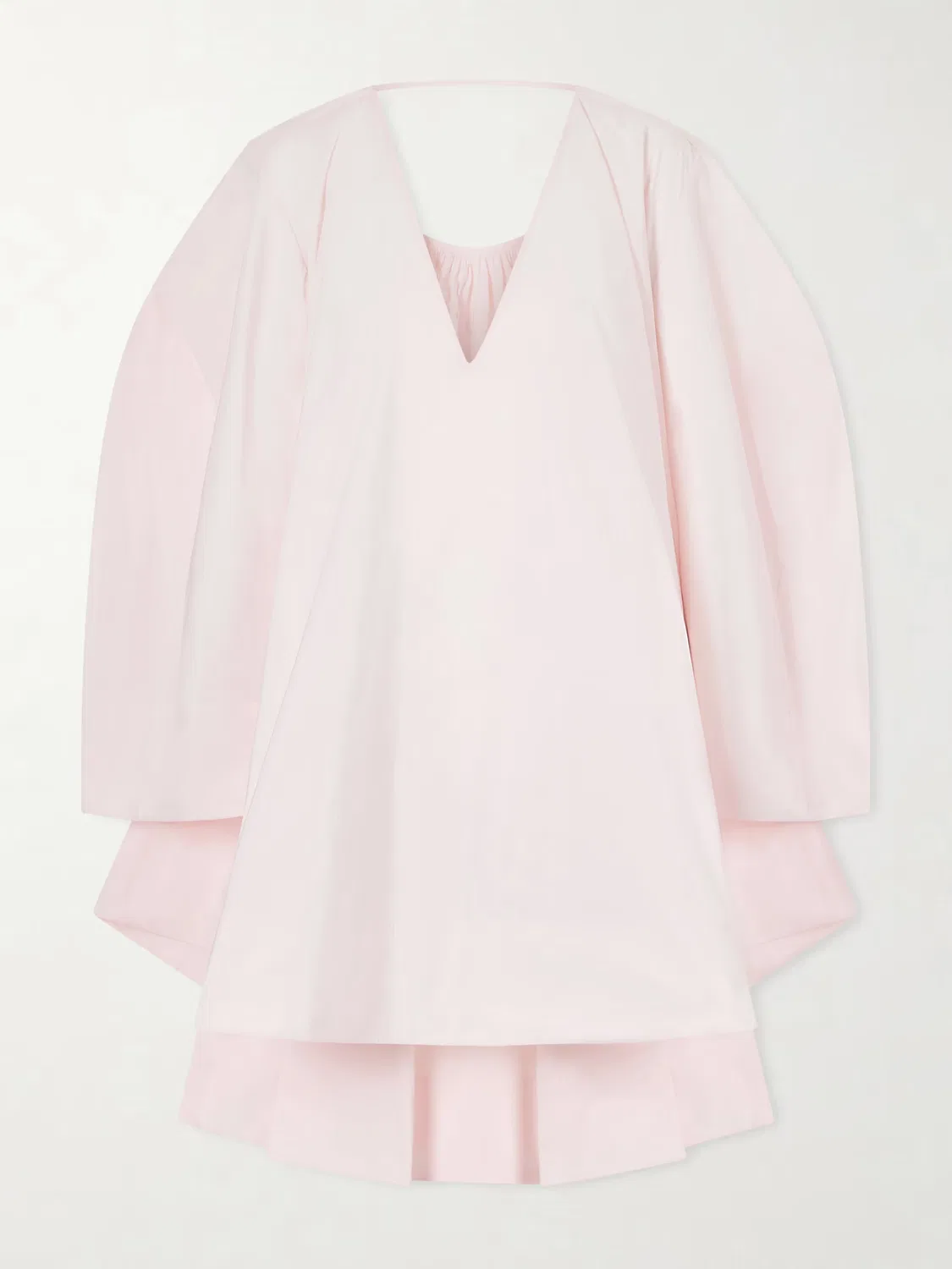 Свободное мини-платье Paysan из хлопковой смеси Jacquemus, розовый