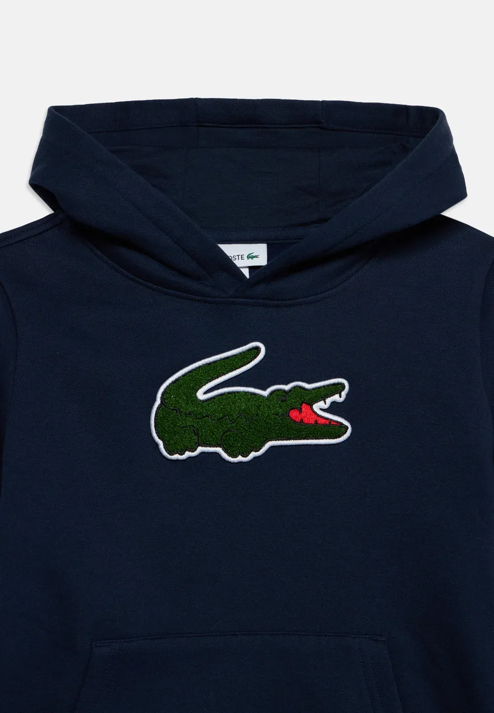 Толстовка с нашивкой, унисекс - худи Lacoste, Marine — фото 3