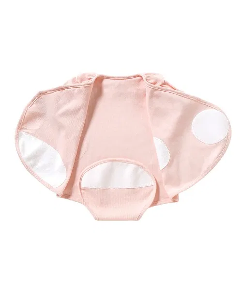 Детский комбинезон-боди с коротким рукавом и рюшами, Pink 10mois — фото 4