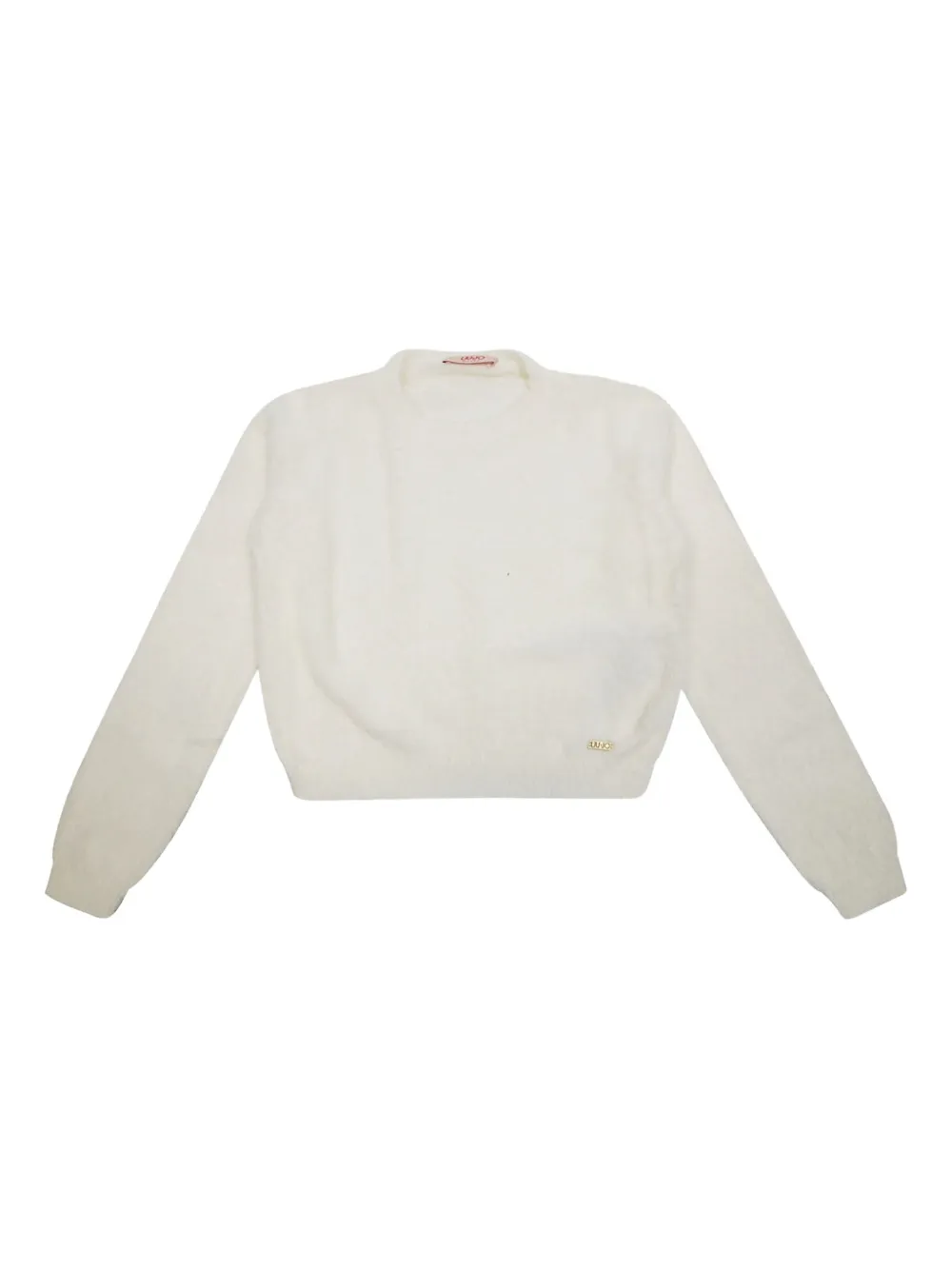 

Свитер с круглым вырезом Liu Jo Kids, белый