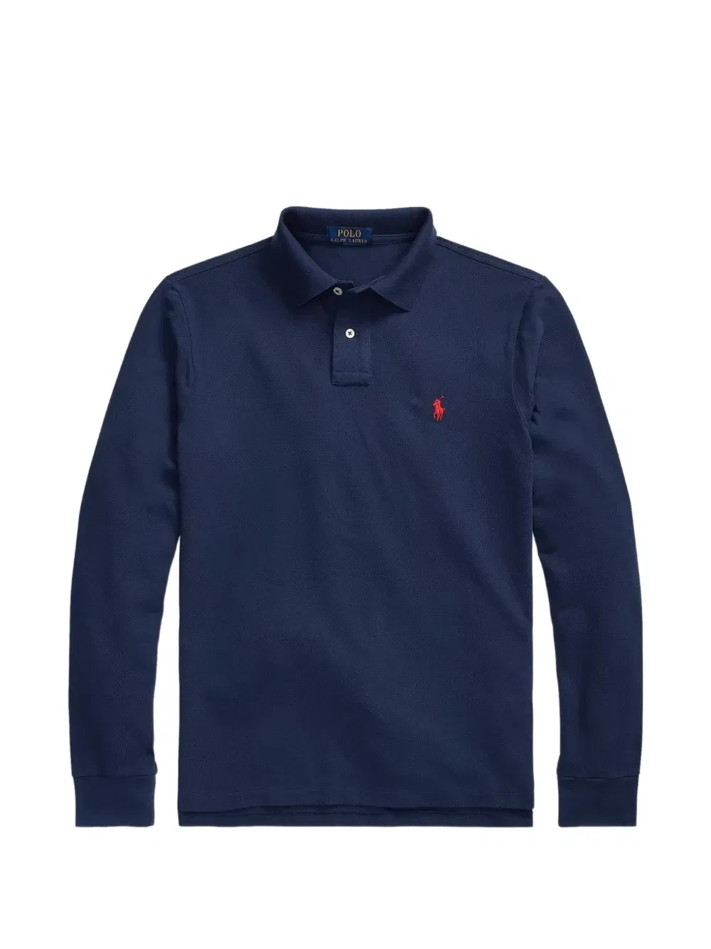 Поло с длинным рукавом POLO RALPH LAUREN, синий