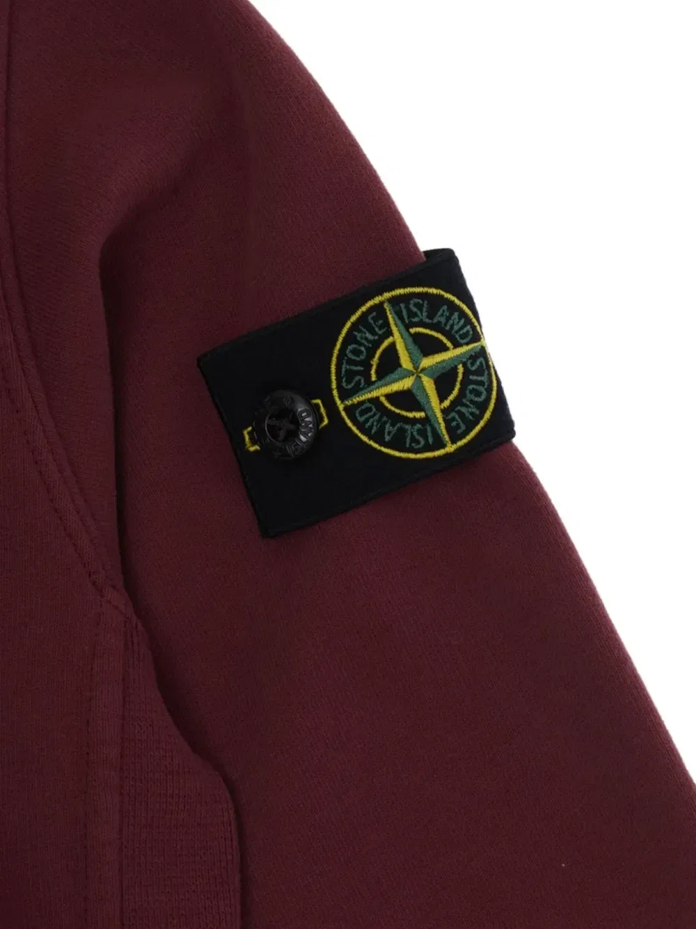 Свитшот с мотивом компаса Stone Island Junior, красный — фото 3