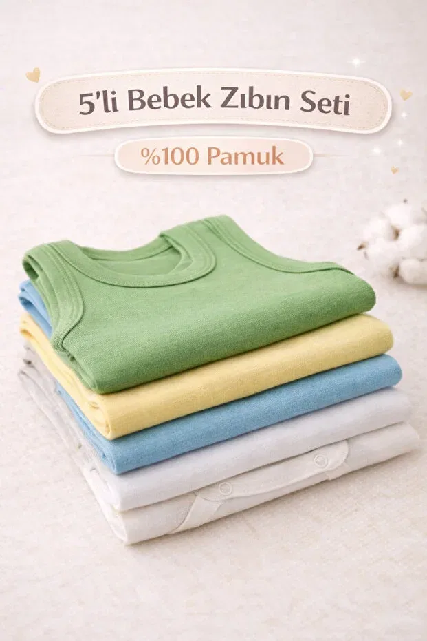 Детский комплект боди с застежками на кнопках, хлопковый, Basics, Vivolas, Male Set — фото 3
