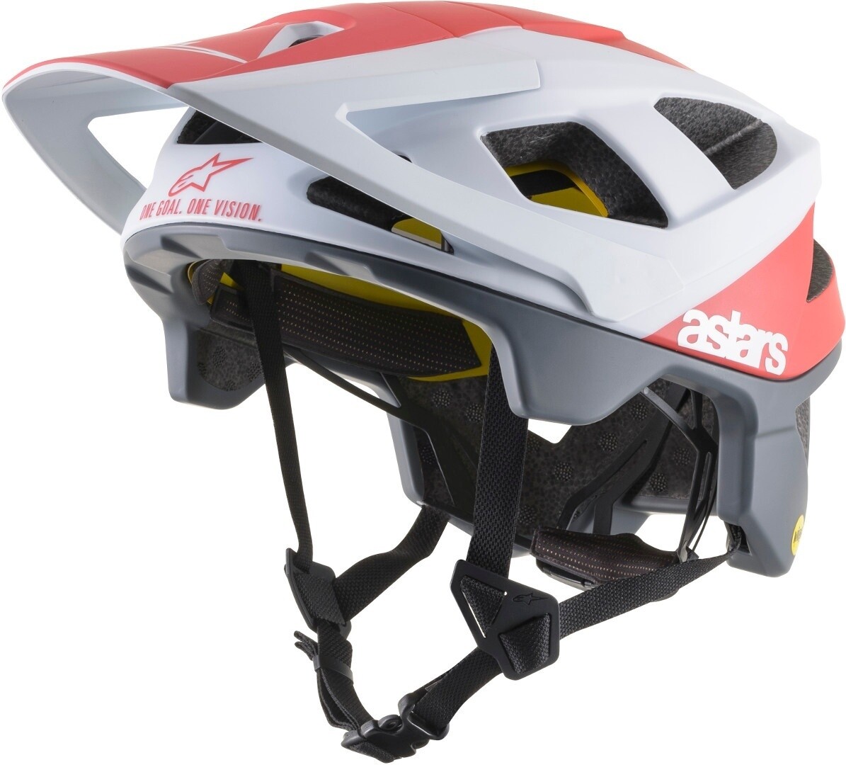 

Велосипедный шлем Alpinestars Vector Tech Polar MIPS, белый/оранжевый/черный