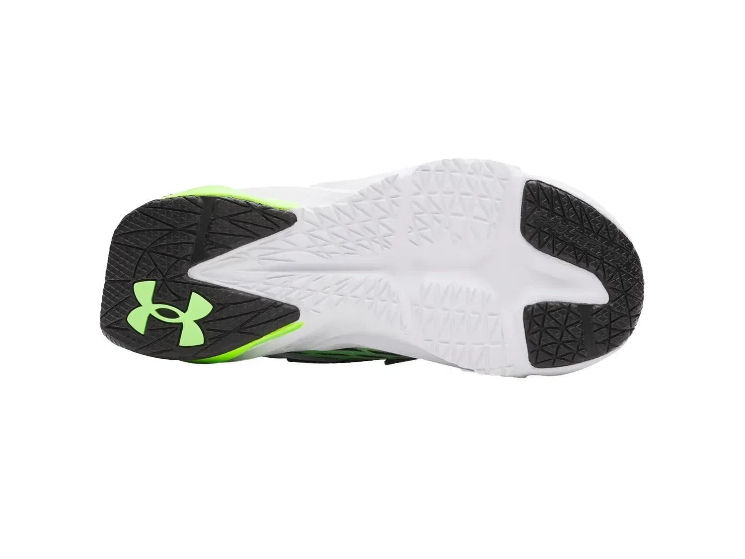 Кроссовки slip-on Scramjet 7, Under Armour, белый/черный/зеленый — фото 4