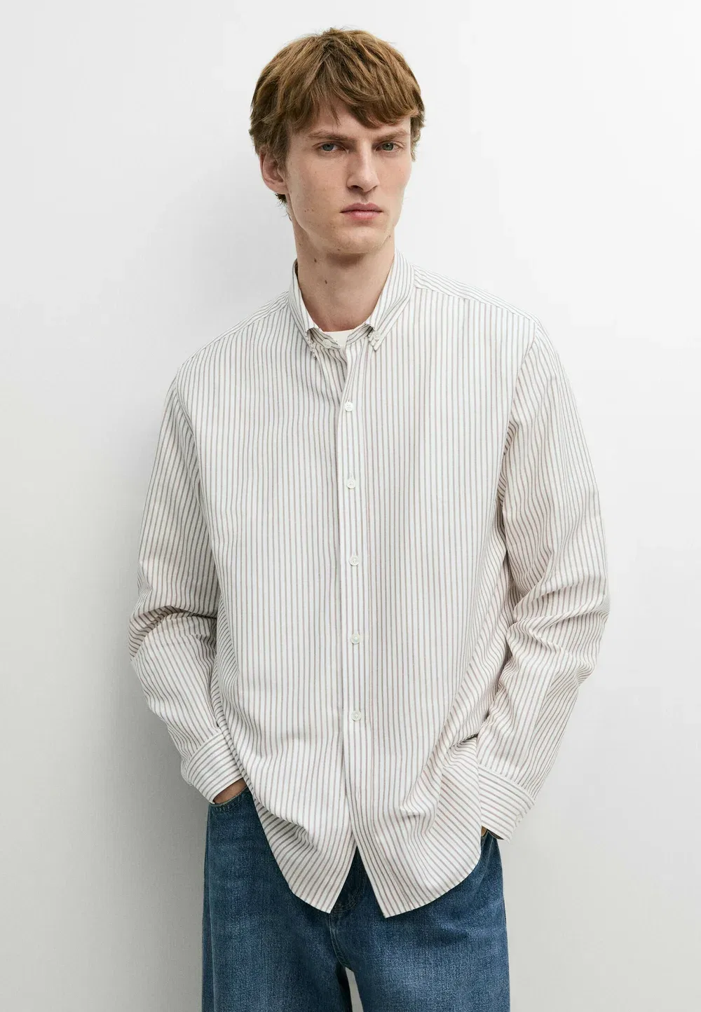 Рубашка Massimo Dutti, Dark Brown