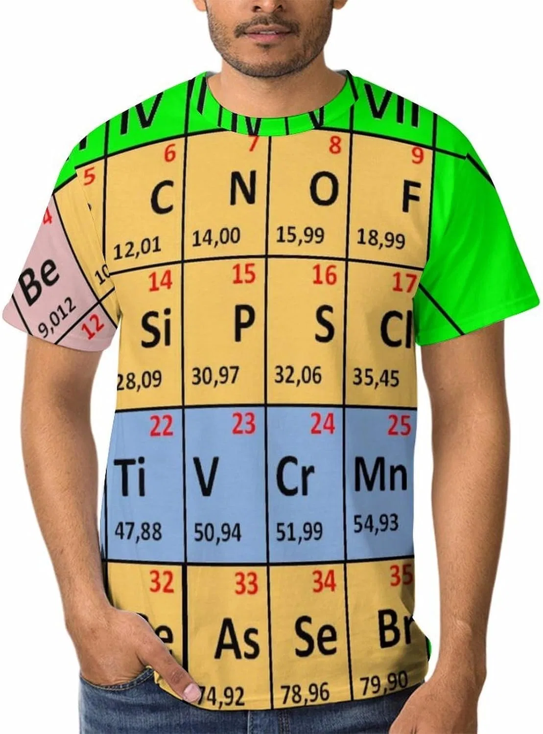 Футболка с принтом Unisex Summer T-Shirt Funny T-Shirt Stylish Short-Sleeve Graphic Print Top Casual T-Shirt