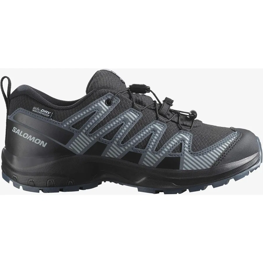 Детские кроссовки для активного отдыха Salomon XA Pro V8 Waterproof, Черный