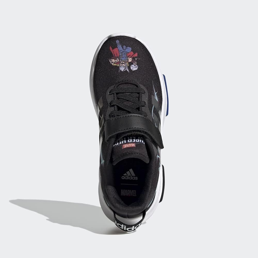 Кроссовки Adidas Tensaur Run для детей и подростков, черный/синий/серый — фото 4