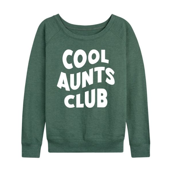 

Женская футболка с длинным рукавом из французского трикотажа Cool Aunts Club Licensed Character, зеленый