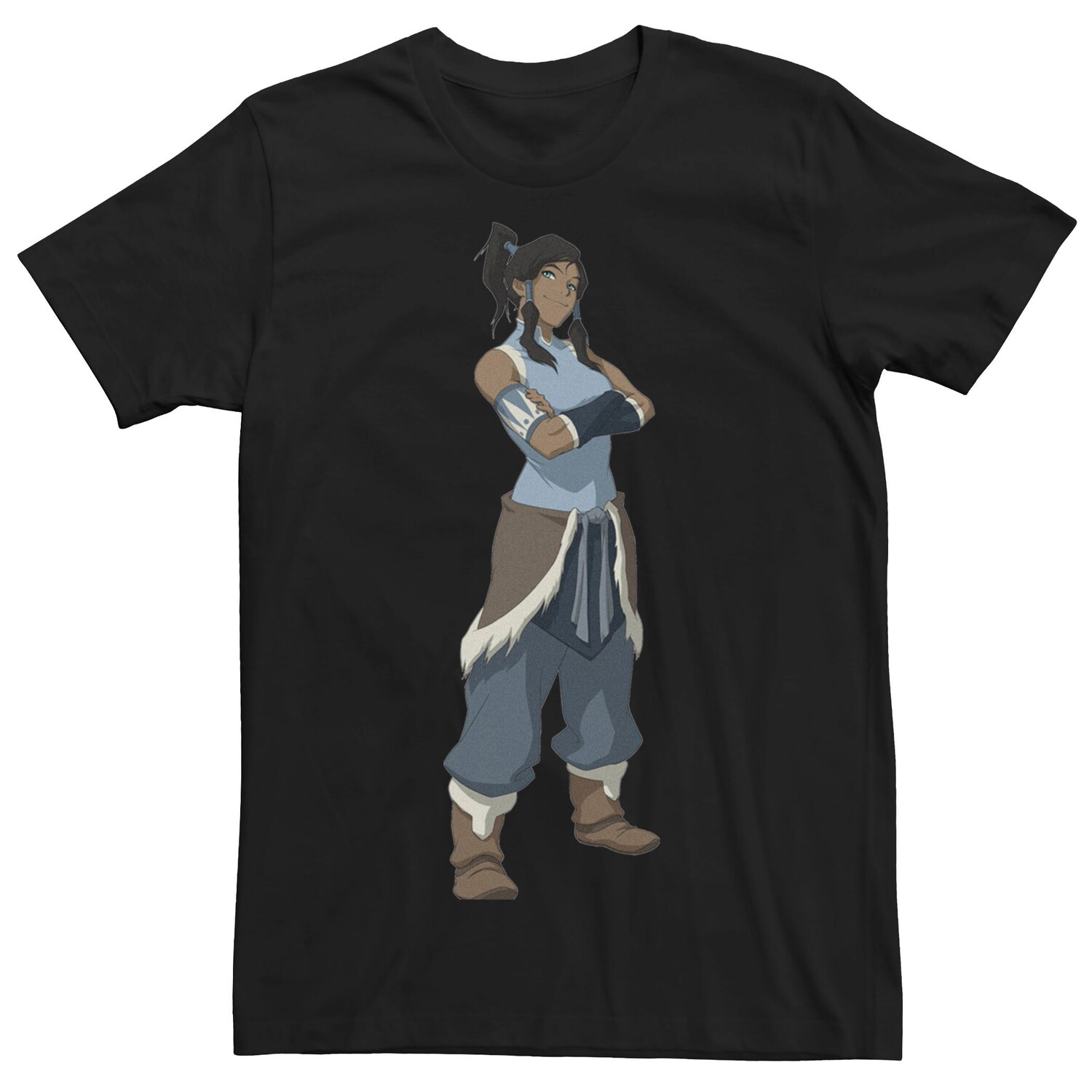 

Мужская футболка Nickelodeon Legend Of Korra со скрещенными руками Licensed Character