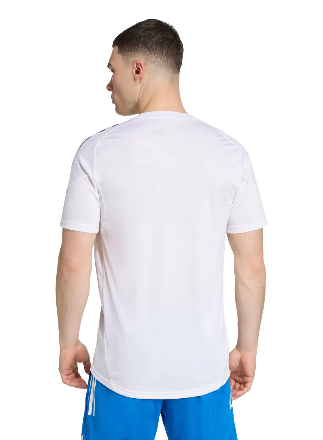 Мужская тренировочная футболка Real Madrid Tiro 25 Adidas, белый — фото 4