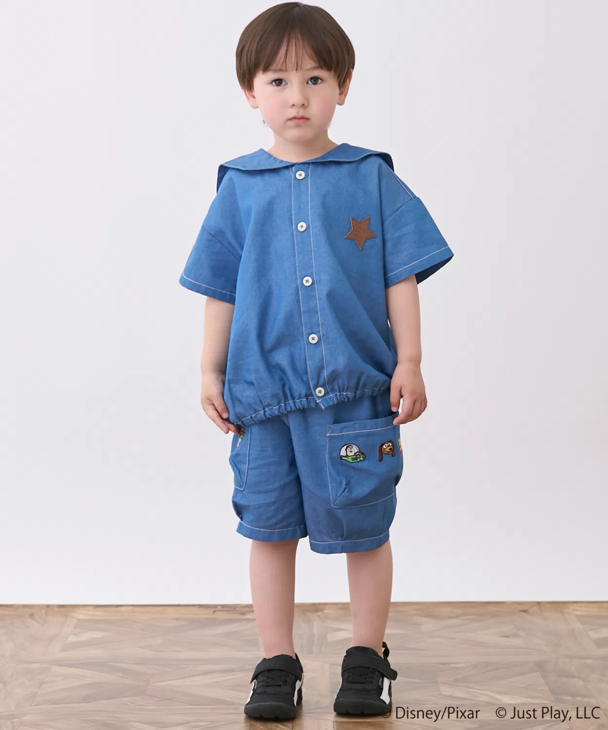 Детская футболка с коротким рукавом Toy Story Sailor Half Sleeve Shirt petit main, Colorful — фото 4