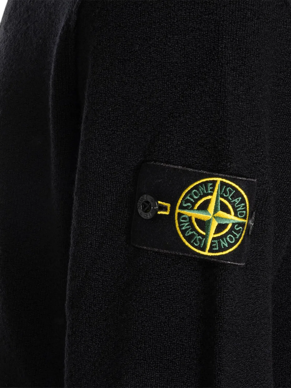 Stone Island Джемпер из RWS шерсти, черный — фото 4